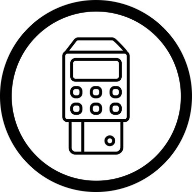 Seo simgesinin vektör illüstrasyonu