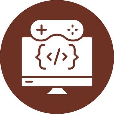 bilgisayar ve internet simgesi, vektör illüstrasyonu