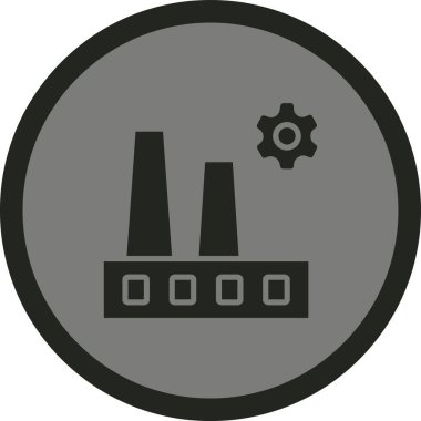 Modern b 'nin vektör illüstrasyonu vites simgesinden yoksun