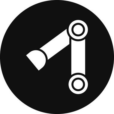 Modern b 'nin vektör illüstrasyonu