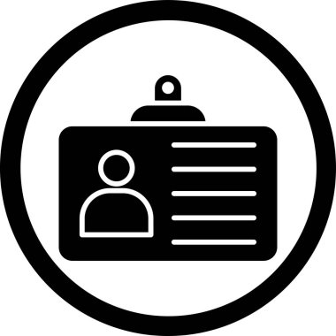 İş simgesinin vektör illüstrasyonu