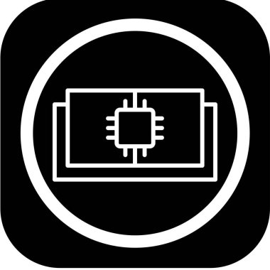 seo modern simgesinin vektör illüstrasyonu