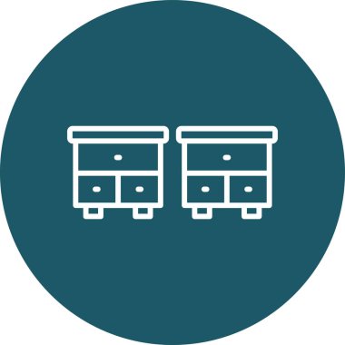 Modern b 'nin vektör illüstrasyonu eksik simgesi