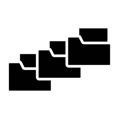 Harita simgesi, vektör illüstrasyonu