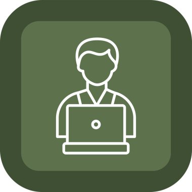 çevrimiçi web servis simgesi.