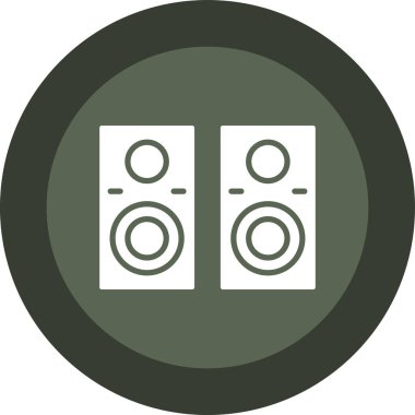 vektör illüstrasyonu, müzik simgesi