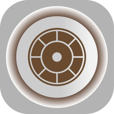 güzel uydu vektör simgesi