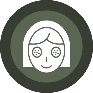 avatar. Web simgesi basit illüstrasyon