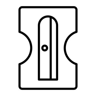 Kapı kilidi simgesi. beyaz arkaplanda izole edilmiş web tasarımı için kapı kilidi vektör simgesi