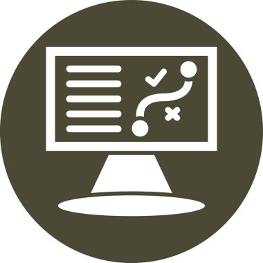 seo modern simgesinin vektör illüstrasyonu