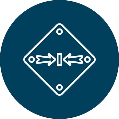 ok simgesi, vektör illüstrasyonu