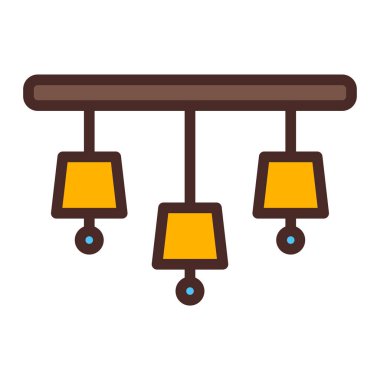 Modern simgenin vektör illüstrasyonu