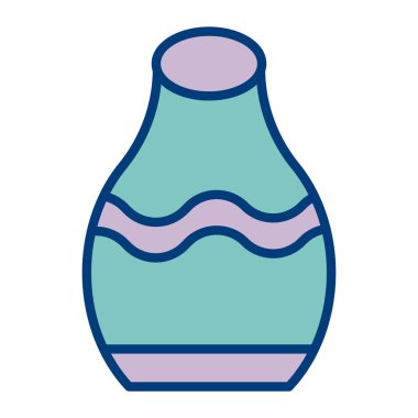 Çizgi film mavi renkli sabunun vektör çizimi