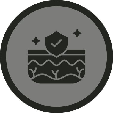 Rozet simge vektör çizim