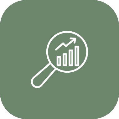 Arama simgesi vektör illüstrasyonu