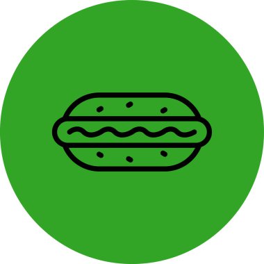 Gıda simgesinin vektör illüstrasyonu