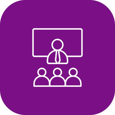 Bilgisayar ve teknolojinin vektör simgesi tasarımı