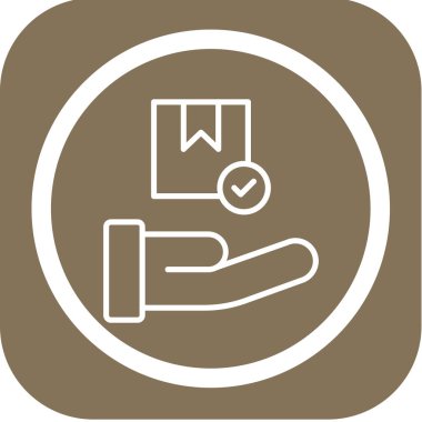 Bir kitap simgesinin vektör illüstrasyonu