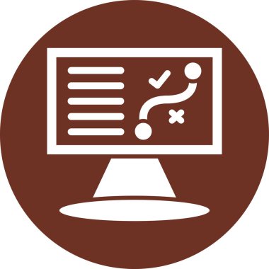 seo modern simgesinin vektör illüstrasyonu