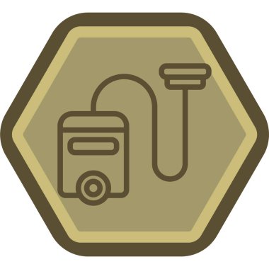 Benzin istasyonu. Basit resimleme