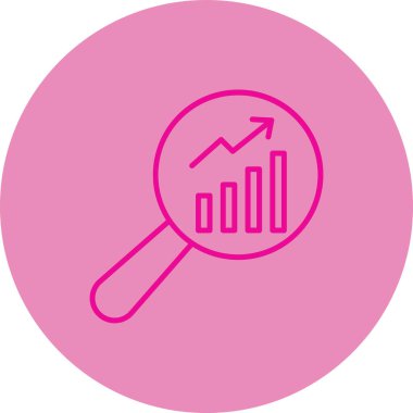 seo modern simgesinin vektör illüstrasyonu