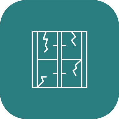 Modern b 'nin vektör illüstrasyonu eksik simgesi