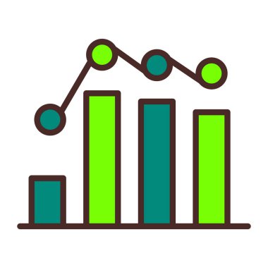 grafik vektör çizgisi simgesi