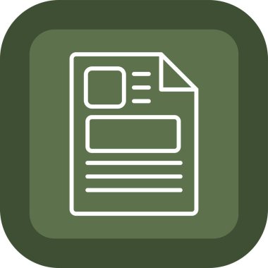 dosya biçimi vektör illüstrasyonuName