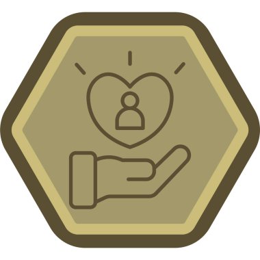 aşk kalp vektör simgesi.