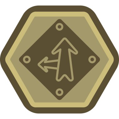 Yol işaretleri, basit resimleme