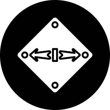 ok vektör simgesi modern basit