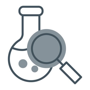 Mataralı laboratuar camı, bilim, araştırma, araştırma simgesi