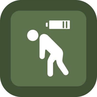 Modern simgenin vektör illüstrasyonu