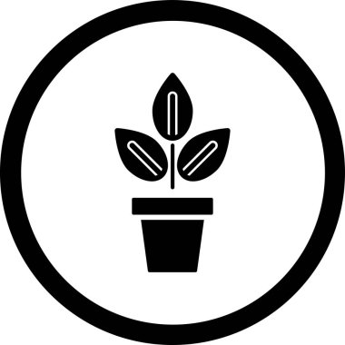 çiçek bitki vektör illüstrasyonu