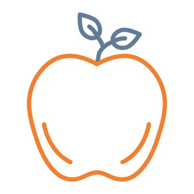 taze elma meyve simgesi