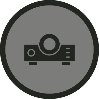 kamera vektör simgesi düz simge