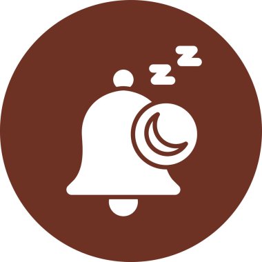 Alarm çalıyor. Web simgesi basit tasarım