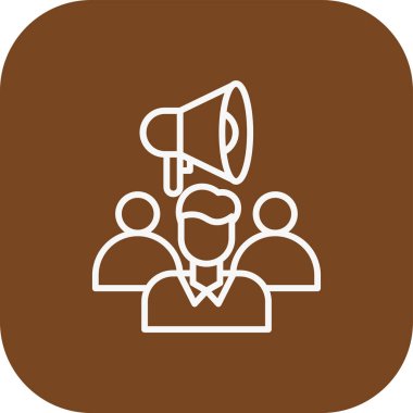 İnsan simgesinin vektör illüstrasyonu