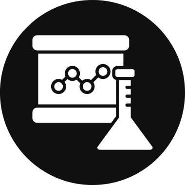 Somut biçimde analiz araştırma simgesi