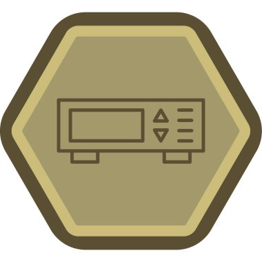 Beyaz arka planda bileti olan bir arabanın vektör simgesi