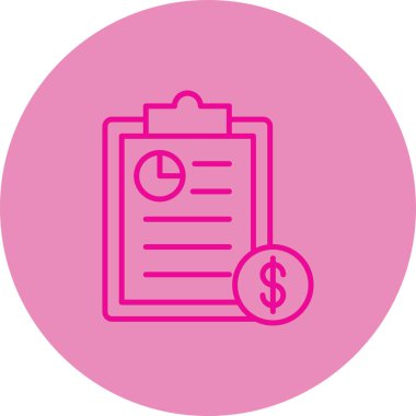 Paranın vektör simgesi