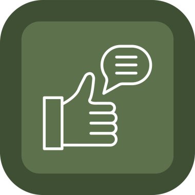 Tamam düz vektör simgesi