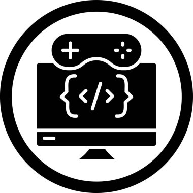 oyun simgesi vektör çizimi