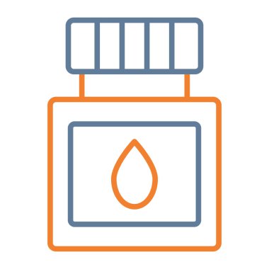 yağ ikonu vektör illüstrasyonu