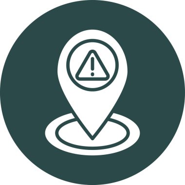 Konumu vektör simge işareti simge vektör çizim kişisel ve ticari kullanım için..