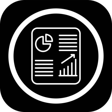 İş simgesinin vektör illüstrasyonu