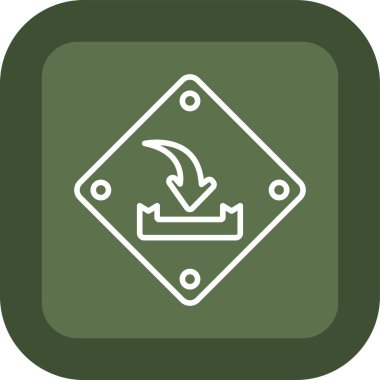 Web için ok simgesi, vektör illüstrasyonu