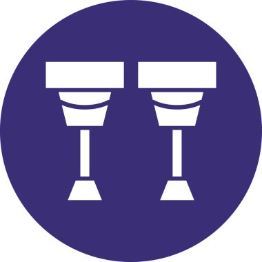 Modern simgenin vektör illüstrasyonu