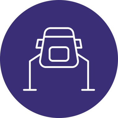 Vektör illüstrasyonu, araba simgesi, taşıma