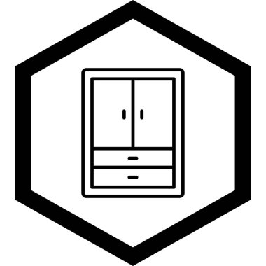 Ev simgesi vektör illüstrasyonu